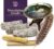 Purple Canyon Smudge Kit (Beginner’s Gift Set) – 3 White Sage Smudge Sticks, 2 Palo Santo, Abalone Shell, Smudge Feather w/Stand + Smudging Guide for Home Cleansing & Healing Meditation Rituals
