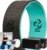 Yoga Wheel with Beginners Guide & Yoga Strap – Back Pain and Tension Relief. Comfy Roller for Stretching, Increase Flexibility. Home Exercise Kit. Ideal for Women Yogis. Improve your Posture.